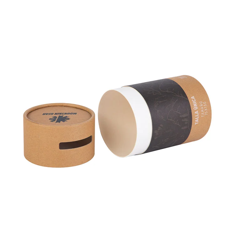 Recycled Kraft Paper Canister