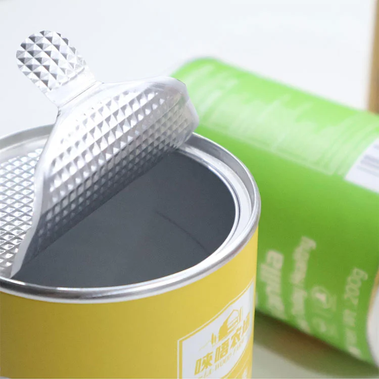 Tube en papier résistant à l'humidité avec doublure en aluminium